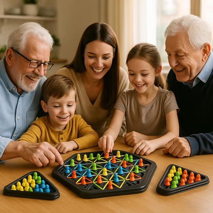 Rubber Band Geometry: El ajedrez reinventado: ¡ahora en versión triangular!♟️