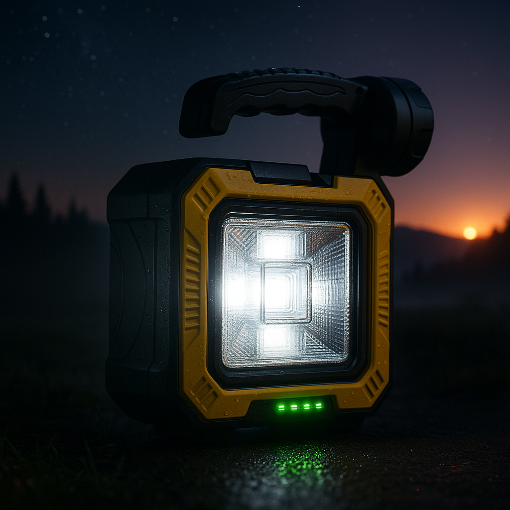 Lámpara Solar Multifunción 3 en 1 con Kit de Herramientas 🔧☀️