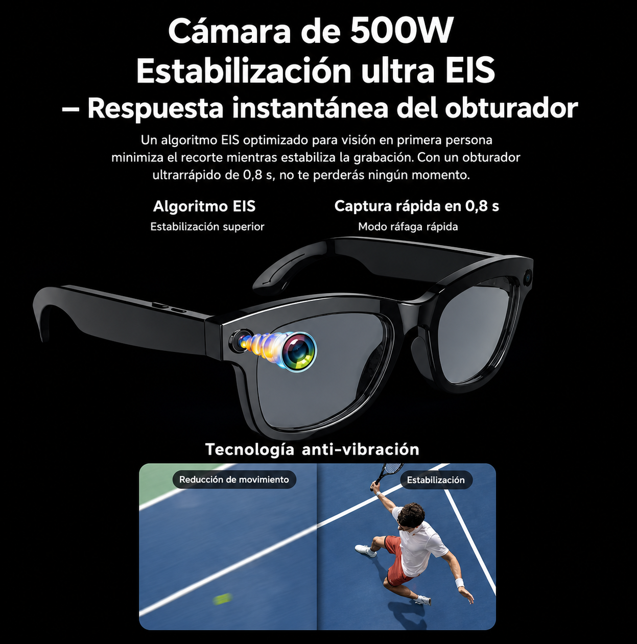 IA GLASSES🔥cámara, IA y traducción