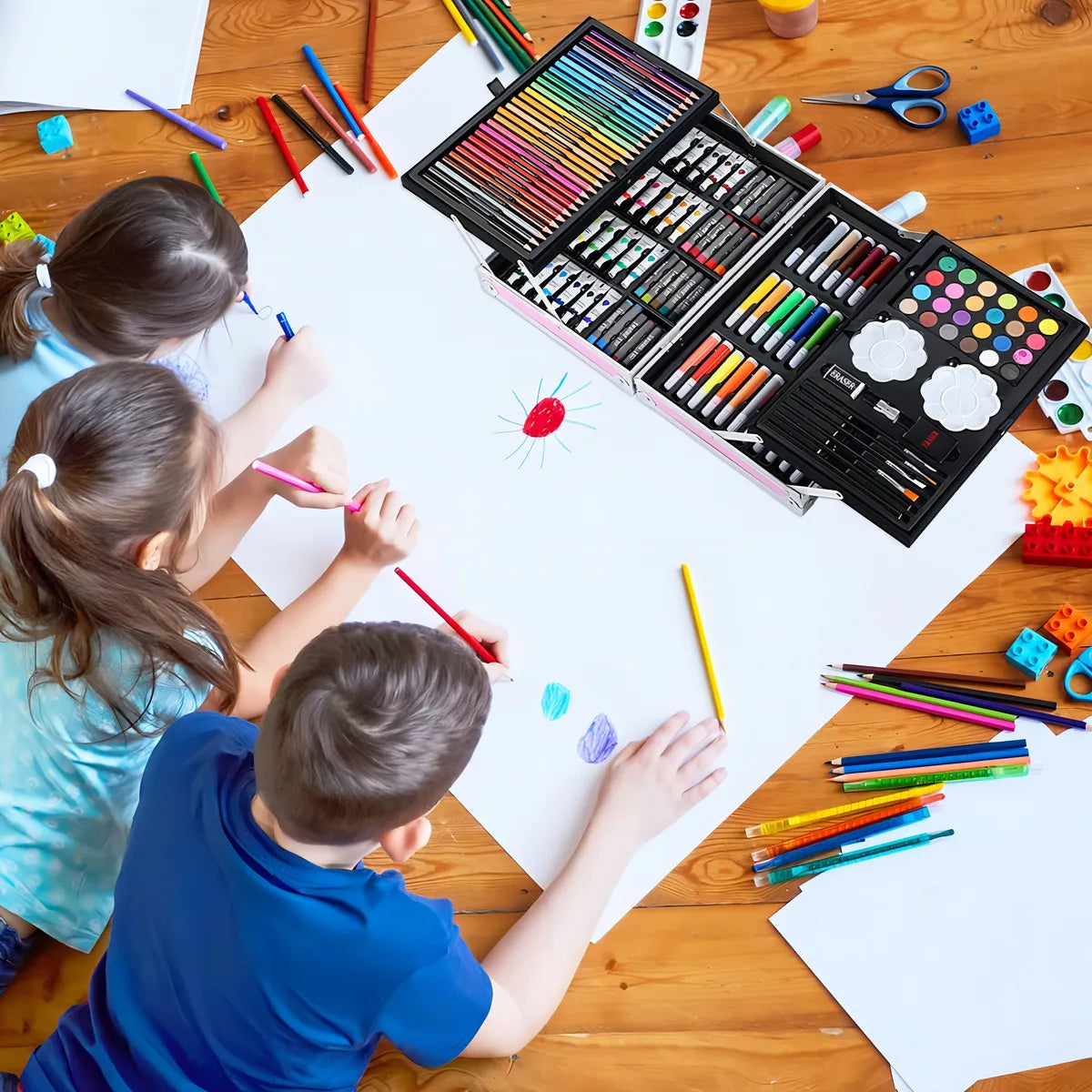 🎨 Kit de Arte Infantil – ¡Despierta la Creatividad de tus Hijos! ✨
