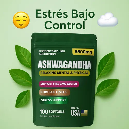 🌿 ASHWAGANDHA – TRATAMIENTO PARA 3 MESES POR SOLO 79.900