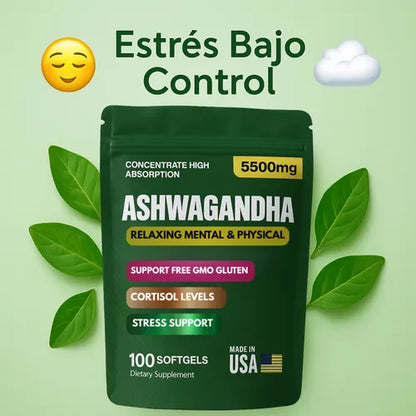 🌿 ASHWAGANDHA – TRATAMIENTO PARA 3 MESES POR SOLO 79.900
