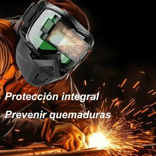 🛡️ Máscara de Soldadura Inteligente Pro – Protección Total + Oscurecimiento Automático ⚡
