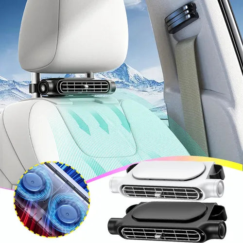 🚗❄ Ventilador Trasero Sin Aspas – Potencia, Seguridad y Frescura al Instante