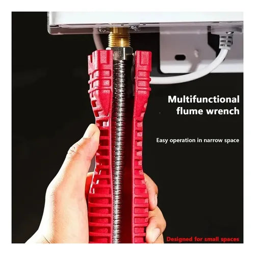 🛠️ Llave Multifunción 8 en 1 para Grifo y Fregadero