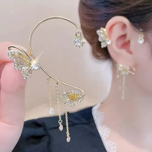 ✨ Pendientes de Mariposa con Circonita AAA – Elegancia Diaria✨