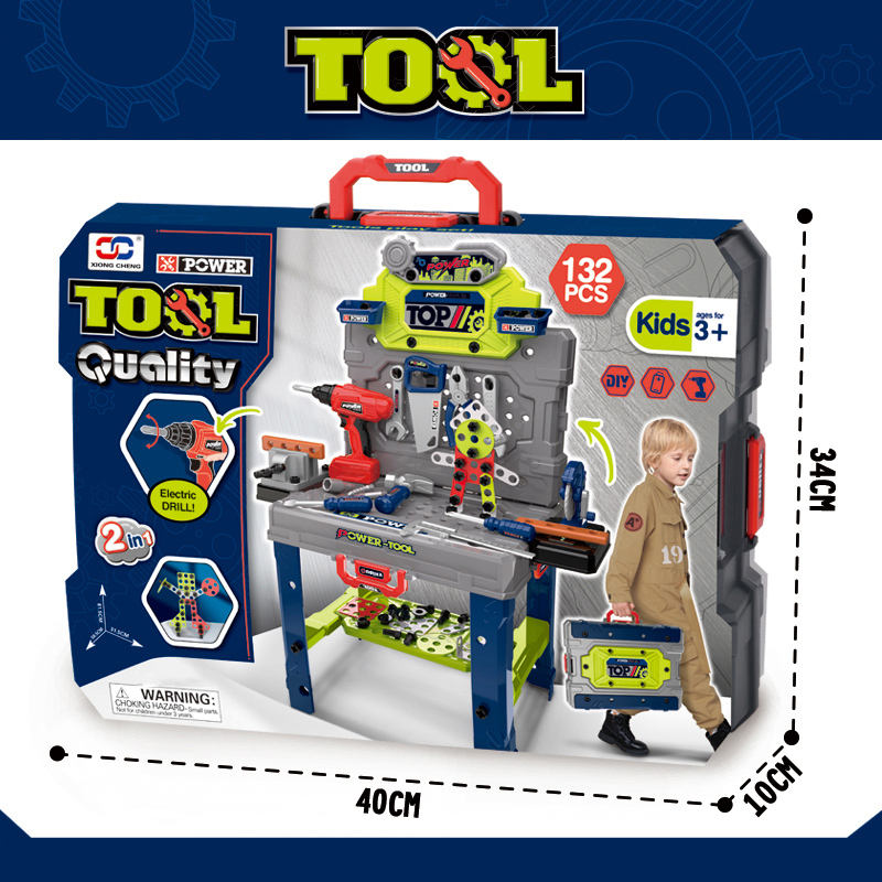 🧰 Mesa de Herramientas Infantil – El Set de Construcción que despierta imaginación y aprendizaje