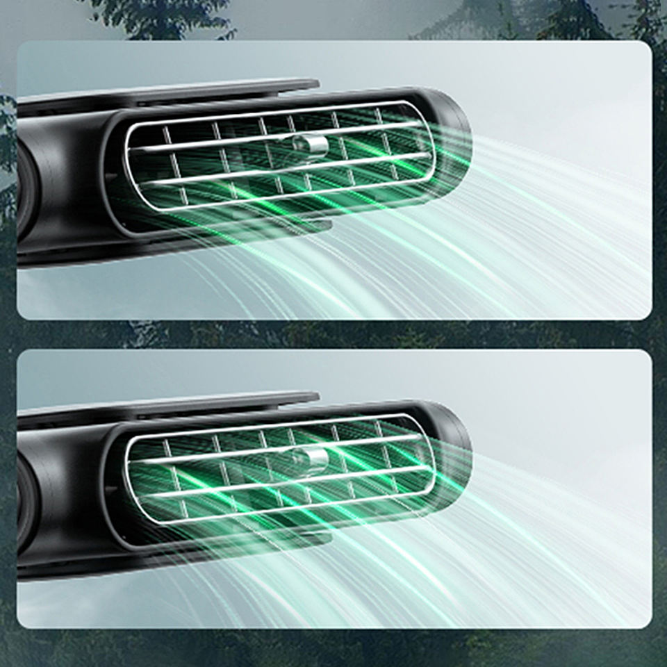 🚗❄ Ventilador Trasero Sin Aspas – Potencia, Seguridad y Frescura al Instante