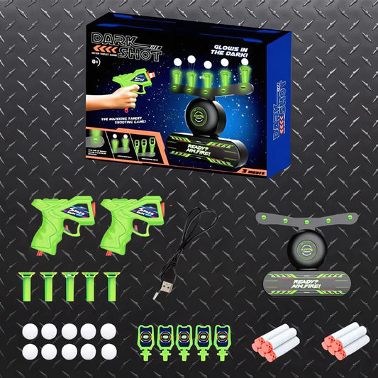 🎯 DARK SHOT — Diversión y puntería que brillan en la oscuridad
