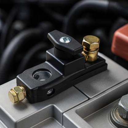 🚗 INTERRUPTOR UNIVERSAL DE DESCONEXIÓN: Evita que tu batería se descargue 🔋 con un solo giro