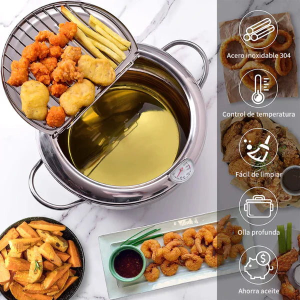 🍤 FryMaster™ – La olla freidora japonesa que revoluciona tu cocina