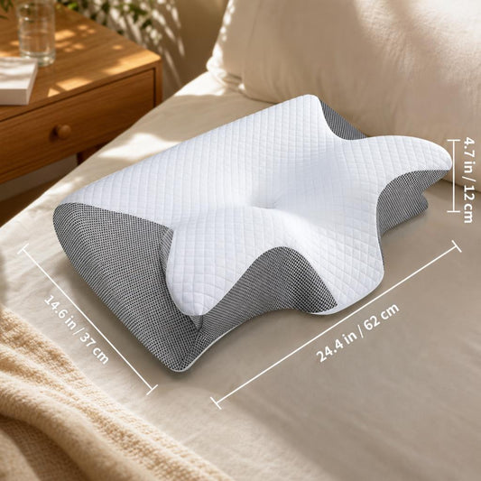Almohada Ergonómica de Espuma Viscoelást