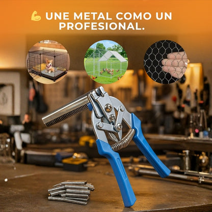 ALICATE PARA GRAPAR METAL: con 600 grapas incluidas. 💪