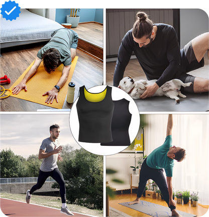 Chaleco Reductor de Neopreno para Hombre🔥