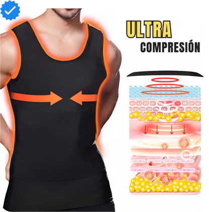 Chaleco Reductor de Neopreno para Hombre🔥