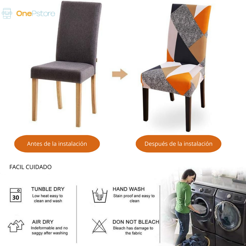 Forro Protector Individual Silla Comedor