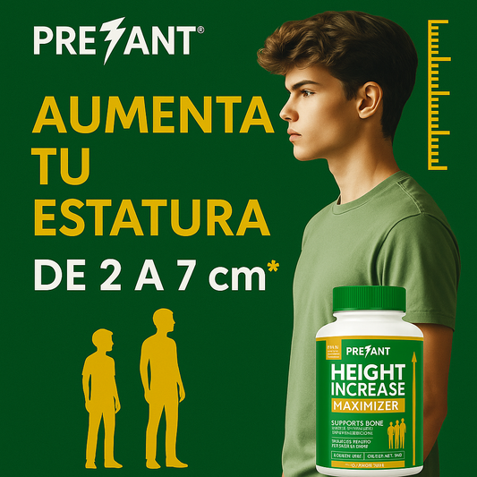 🌱 PRETANT – Suplemento Maximizador de Crecimiento de Altura