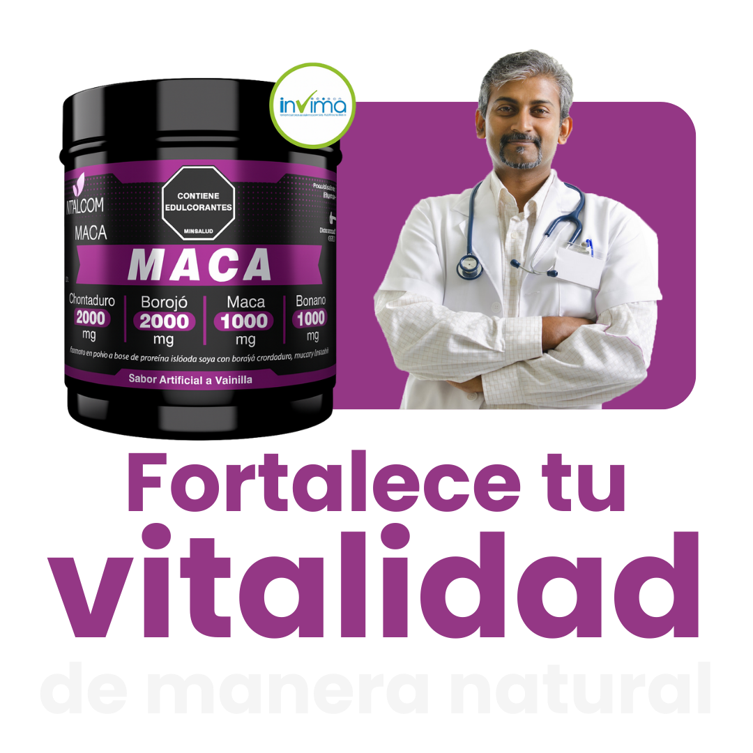 🌟 Mach Maca – Energía Natural Para Tu Cuerpo y Tu Mente🍆