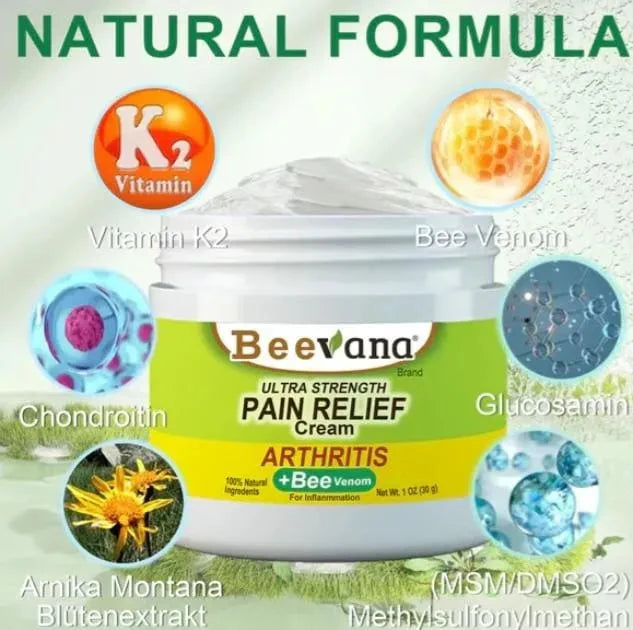 Beevana™ Crema del Dolor 🐝¡PROMOCIÓN 2 UNIDADES!🐝