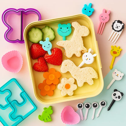 Kit Moldes 32 Piezas: 🍎 ¡Oferta especial! 32 piezas para comidas divertidas por solo $79.900 😍