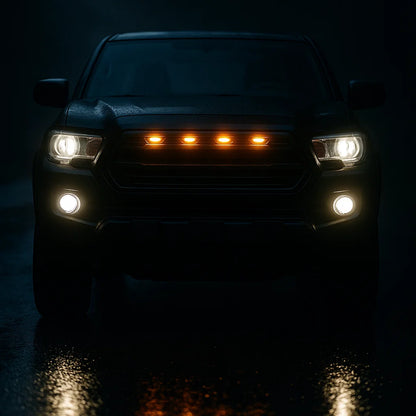 4 LUCES POTENTES TIPO RAPTOR: Brilla con estilo y maneja con más seguridad 🌧️💪