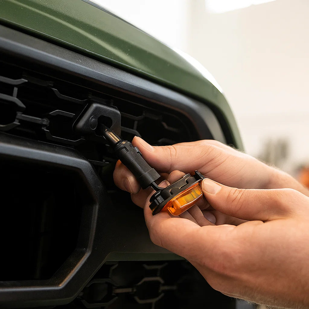 4 LUCES POTENTES TIPO RAPTOR: Brilla con estilo y maneja con más seguridad 🌧️💪