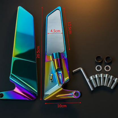 ESPEJO NAKED TORNASOL🔥: Estilo, precisión y actitud sobre dos ruedas 💨 (INCLUYE EL PAR)