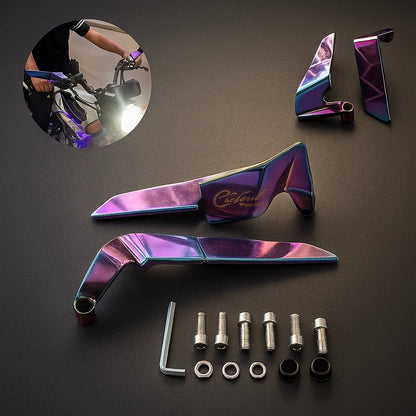 ESPEJO NAKED TORNASOL🔥: Estilo, precisión y actitud sobre dos ruedas 💨 (INCLUYE EL PAR)