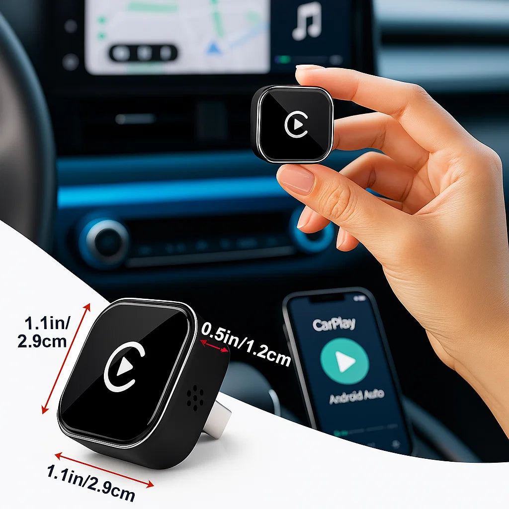🚗 Adaptador inalámbrico CarPlay y Android Auto