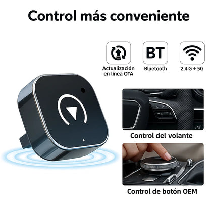 🚗 Adaptador inalámbrico CarPlay y Android Auto