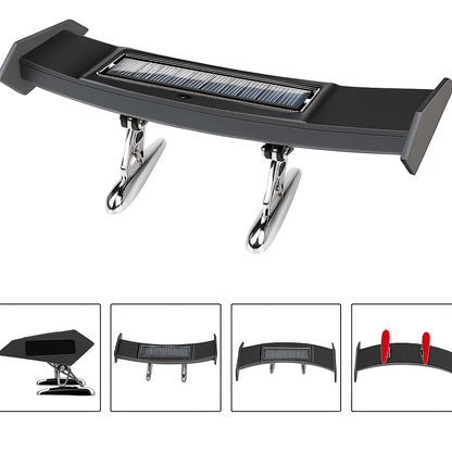 Turbo Wing:⚡ Alerón Solar con Luz LED, Tecnología y Estilo en Uno.✨