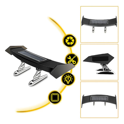 Turbo Wing:⚡ Alerón Solar con Luz LED, Tecnología y Estilo en Uno.✨