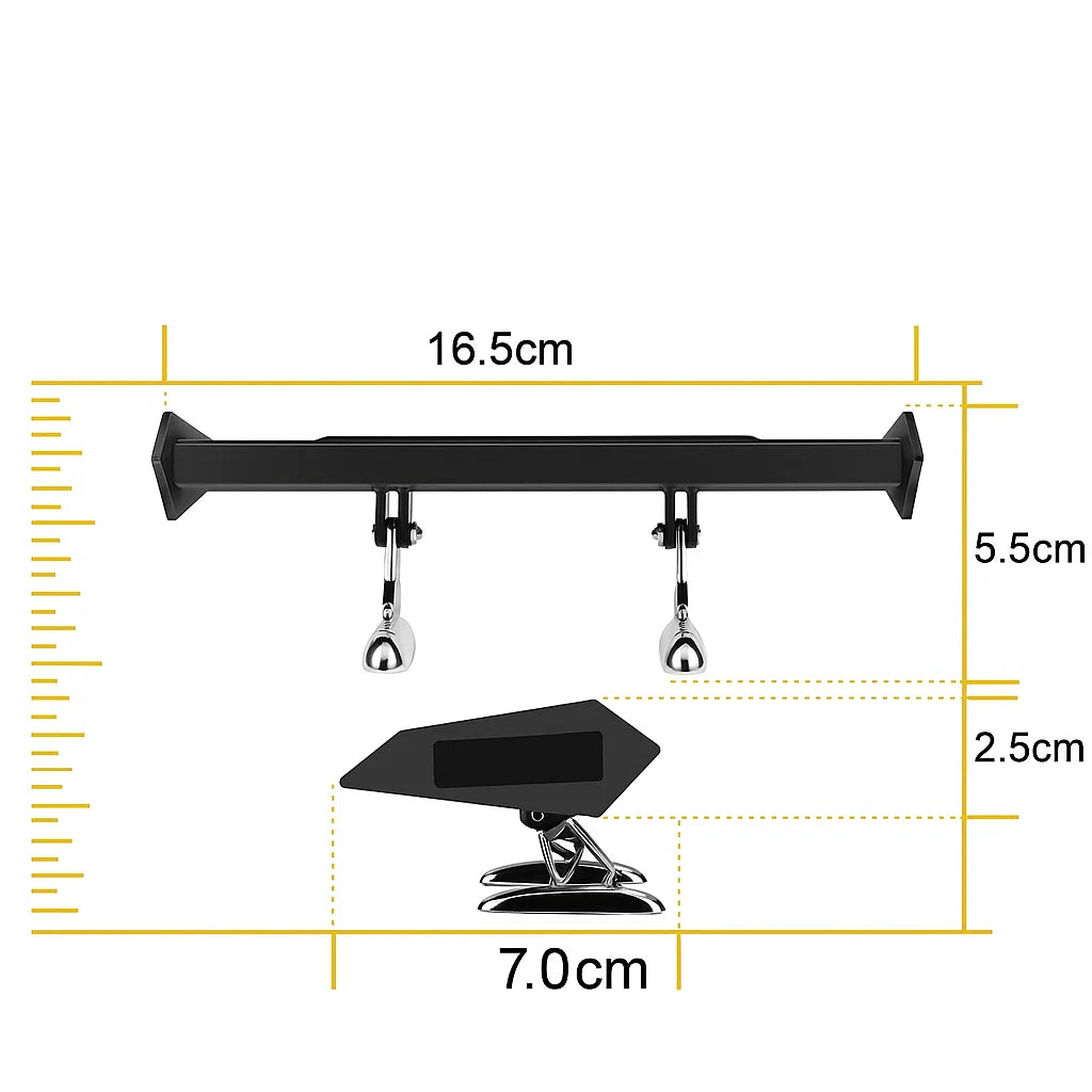 Turbo Wing:⚡ Alerón Solar con Luz LED, Tecnología y Estilo en Uno.✨