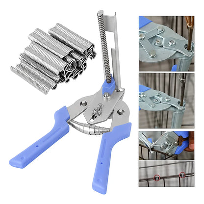 ALICATE PARA GRAPAR METAL: con 600 grapas incluidas. 💪