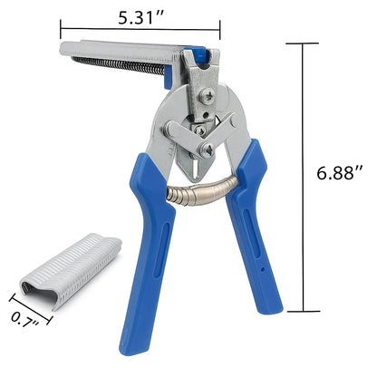 ALICATE PARA GRAPAR METAL: con 600 grapas incluidas. 💪