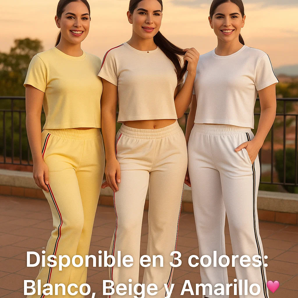 Conjunto Pantalón Camiseta Burda: ¡Tu nuevo conjunto favorito acaba de llegar! 💕