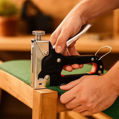 Grapadora Tapiceria Industrial 3 En 1 🔩 ¡Potencia, Precisión y Versatilidad en una sola herramienta!