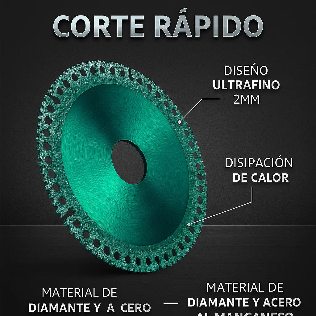 ⚙️ Pack x4 UNIDADES Hojas de Sierra de Diamante — ¡PRECISIÓN AL MEJOR PRECIO!💥