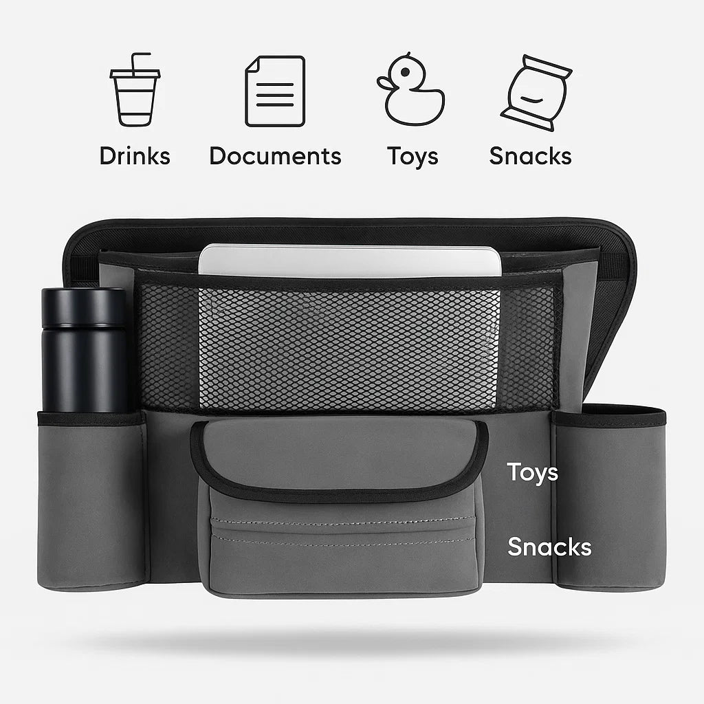 ORGANIZADOR DE CARRO: 🧳 ¡Tu carro limpio, ordenado y con estilo!