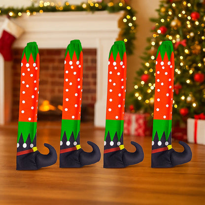 🎅 Fundas Navideñas para Sillas (Pack de 4)