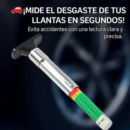 Medidor de Profundidad de Neumáticos🚗