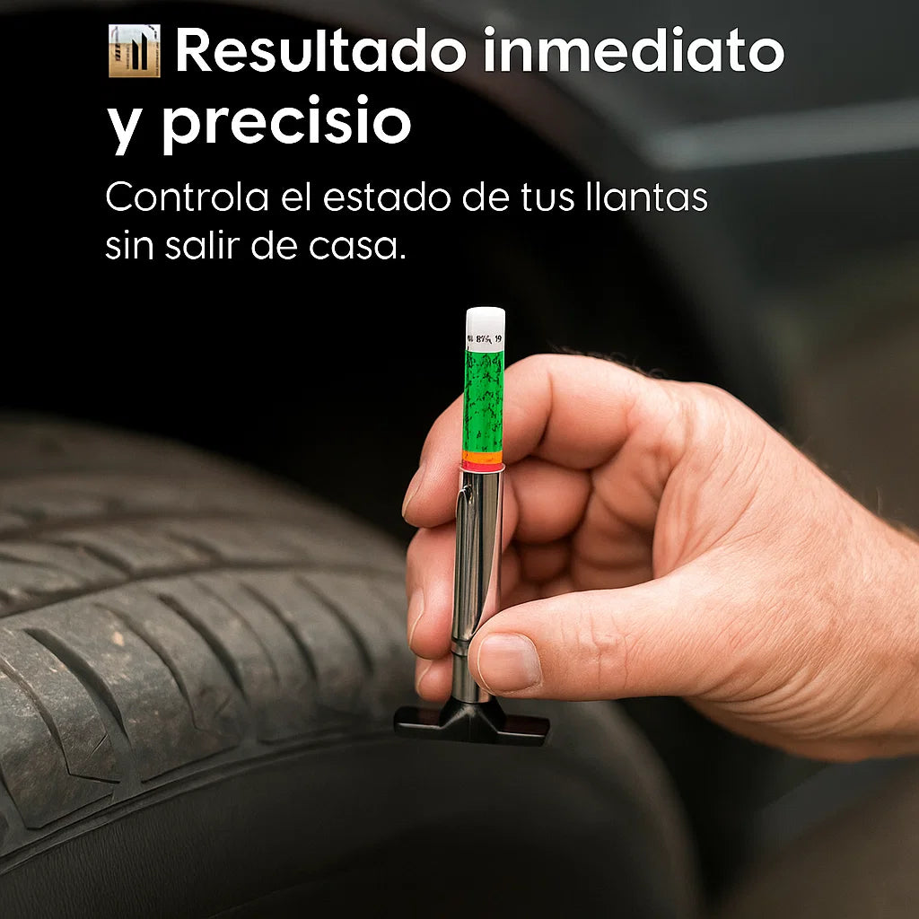 Medidor de Profundidad de Neumáticos🚗