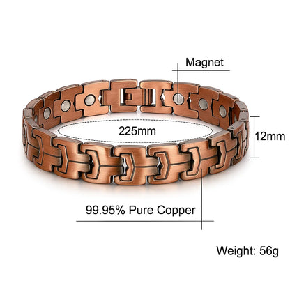 🧲 PULSERA MAGNETICA de Cobre Puro
