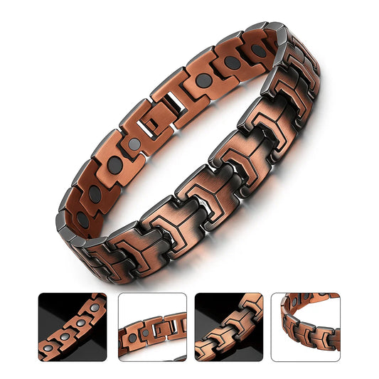 🧲 PULSERA MAGNETICA de Cobre Puro