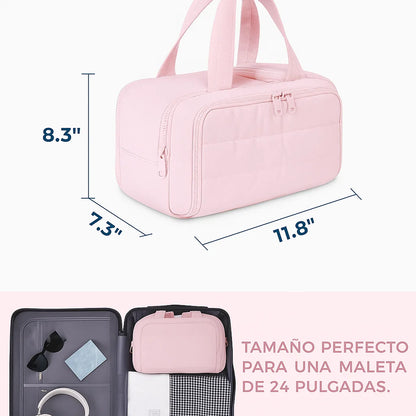 LumiBag: Bolsa cosmética de viaje premium🌸💄