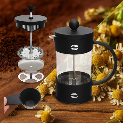 PRENSA FRANCESA 1000ML: ☕ Prepara tu café perfecto en 4 pasos fáciles