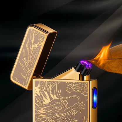 ⚡ Encendedor Eléctrico Gold Dragon USB