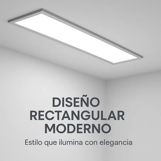 💡 PANEL LED 45W RECTANGULAR 30x120 cm