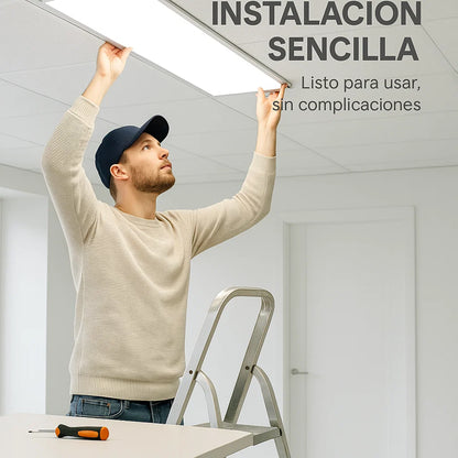 💡 PANEL LED 45W RECTANGULAR 30x120 cm