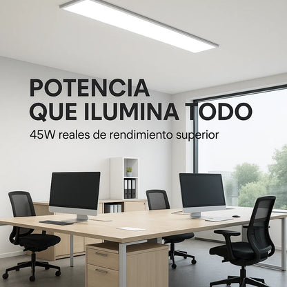 💡 PANEL LED 45W RECTANGULAR 30x120 cm